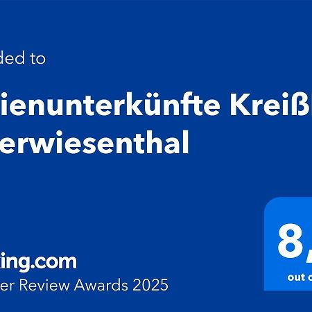 Ferienunterkuenfte Kreissl Курорт Обервизенталь Экстерьер фото